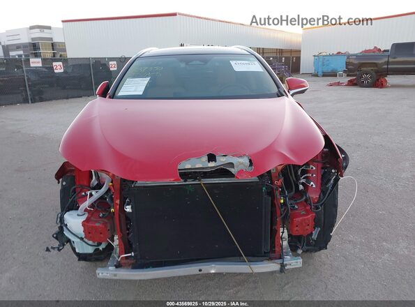 2T2HGCEZ3SC090272 2025 LEXUS NX 350 Red Вид щитка приладів