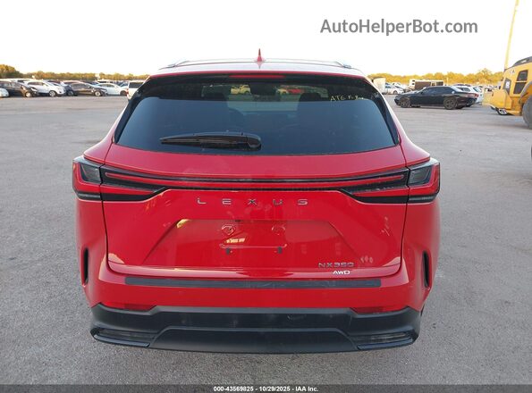 2T2HGCEZ3SC090272 2025 LEXUS NX 350 Red 