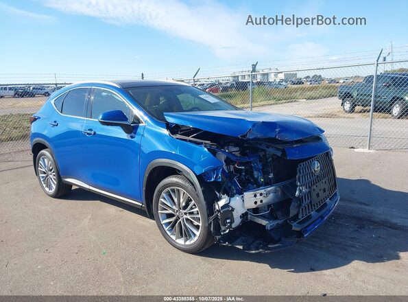 2T2HGCEZ4SC085730 2025 LEXUS NX 350 Blue წინა მარჯვენა