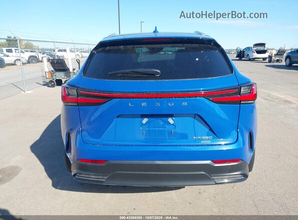 2T2HGCEZ4SC085730 2025 LEXUS NX 350 Blue 