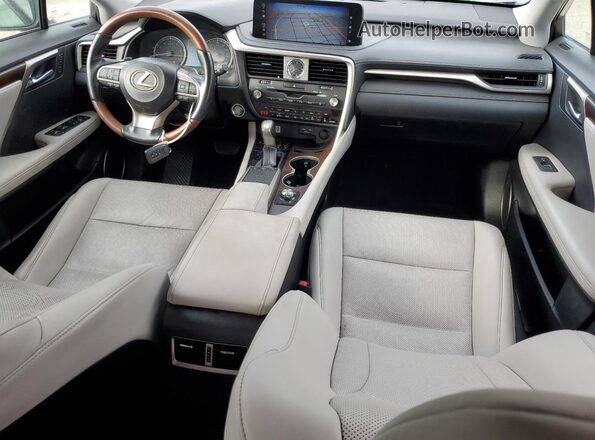 2T2HZMAA0MC197914 2021 LEXUS RX Серый Вид панели приборов