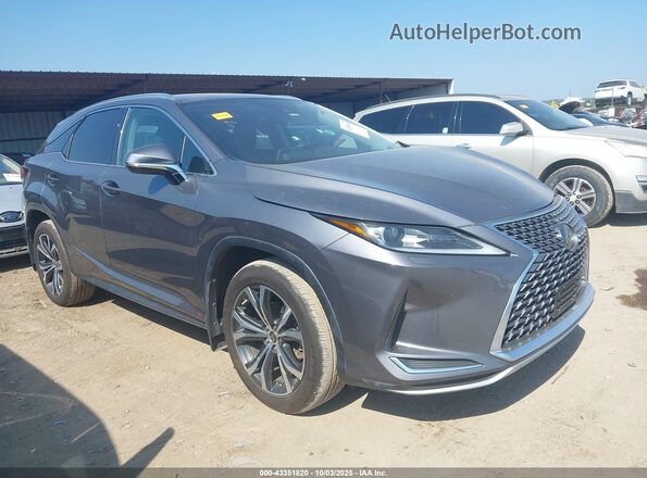 2T2HZMDA0MC266404 2021 LEXUS RX 350 Серый Передняя правая четверть