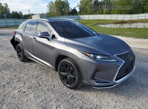 2T2HZMDA1MC271689 2021 LEXUS RX Gray Delantero derecho