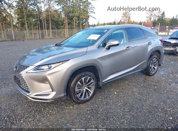 2T2HZMDA8LC222293 2020 LEXUS RX 350 Серебряный Передняя левая четверть
