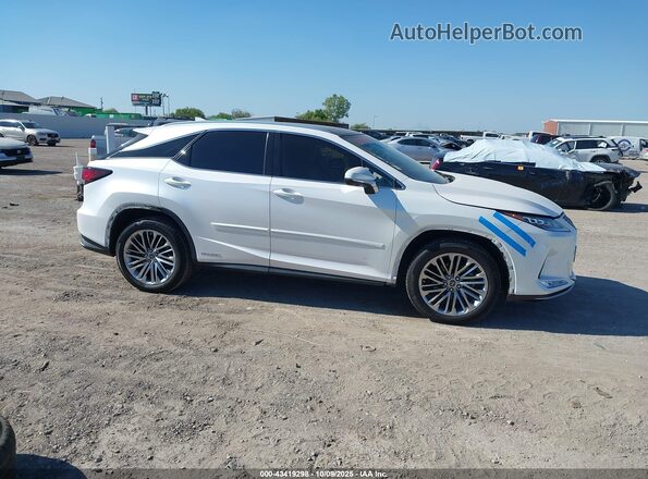 2T2JGMDA0MC066971 2021 LEXUS RX 450H White Панорамний вид салону 360°
