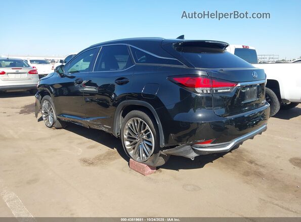 2T2JGMDA5LC048254 2020 LEXUS RX 450H Black Tył lewy