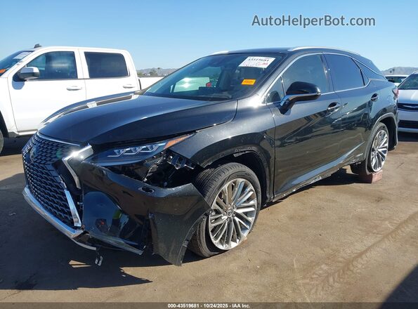 2T2JGMDA5LC048254 2020 LEXUS RX 450H Black Przód lewy
