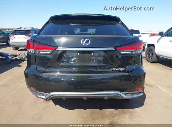 2T2JGMDA5LC048254 2020 LEXUS RX 450H Black 