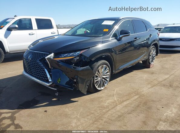 2T2JGMDA5LC048254 2020 LEXUS RX 450H Black Widok z przodu