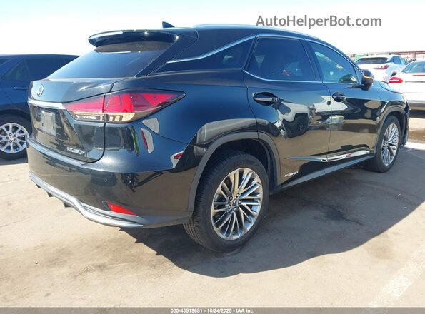 2T2JGMDA5LC048254 2020 LEXUS RX 450H Black Tył prawy