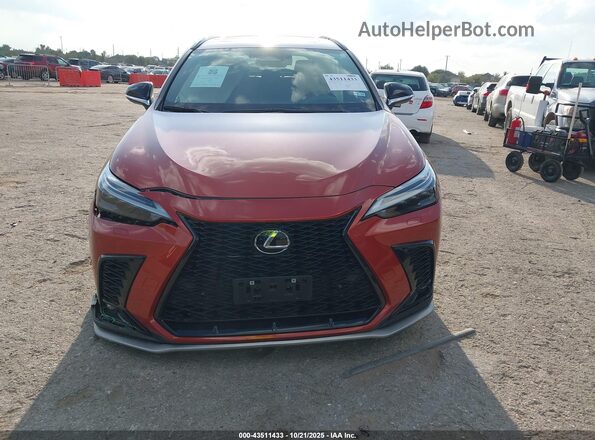 2T2KGCEZ5RC034236 2024 LEXUS NX 350 Burgundy Widok wnętrza z tyłu