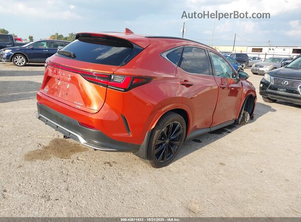 2T2KGCEZ5RC034236 2024 LEXUS NX 350 Burgundy Tył prawy