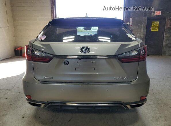 2T2SZMDA4MC287357 2021 LEXUS RX Silver Вид ззаду
