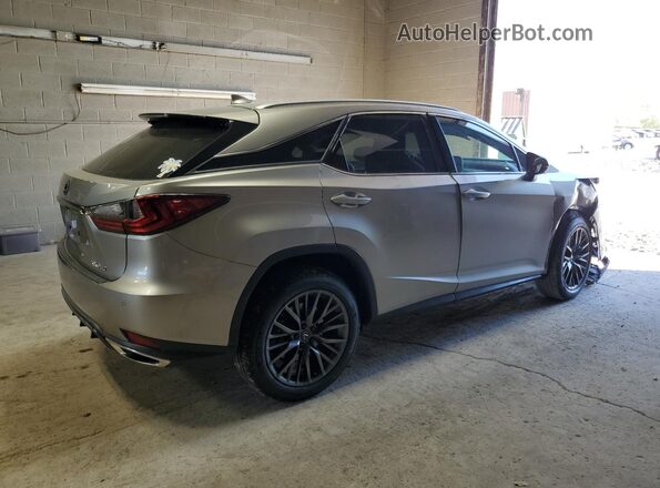 2T2SZMDA4MC287357 2021 LEXUS RX Silver Задня права чверть