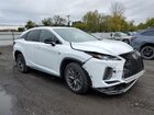 2021 Lexus Rx 350 F Sport White vin: 2T2YZMDA0MC266841