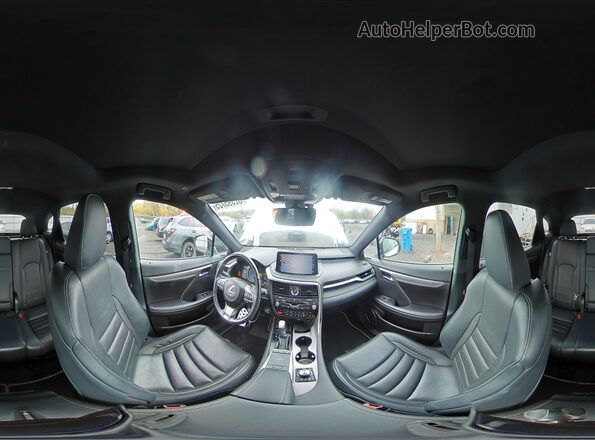 2T2YZMDA0MC266841 2021 LEXUS RX White Widok wnętrza 360 stopni