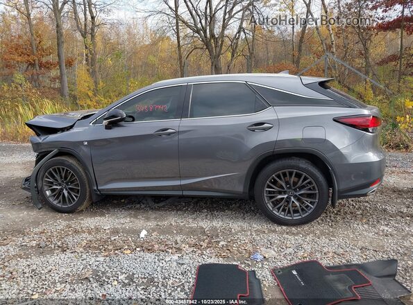 2T2YZMDA6MC288634 2021 LEXUS RX 350 Gray Widok wnętrza z tyłu
