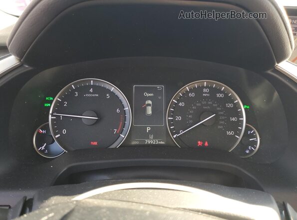 2T2ZZMCA0JC100336 2018 LEXUS RX White Widok zestawu wskaźników
