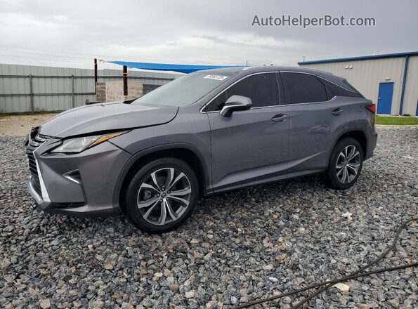 2T2ZZMCA2JC095169 2018 LEXUS RX Gray Front left