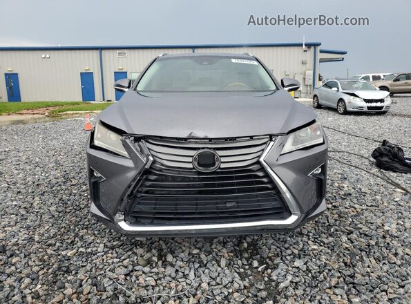 2T2ZZMCA2JC095169 2018 LEXUS RX Gray Front view