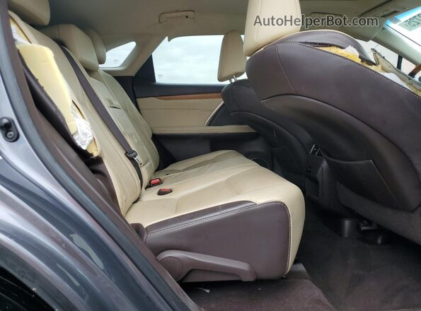2T2ZZMCA2JC095169 2018 LEXUS RX Gray Rear interior view