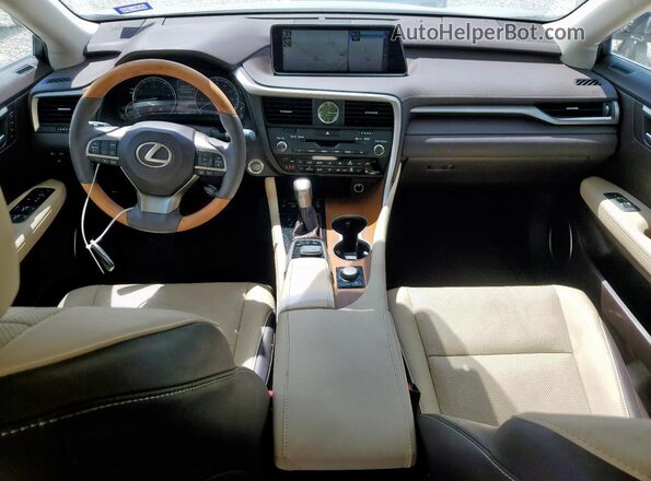 2T2ZZMCA2JC106395 2018 LEXUS RX Серый Вид панели приборов