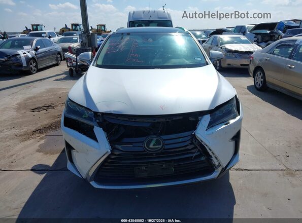 2T2ZZMCA6HC070091 2017 LEXUS RX 350 White Սալոնի հետևի տեսք