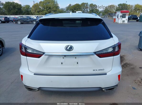 2T2ZZMCA6HC070091 2017 LEXUS RX 350 White 