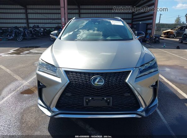 2T2ZZMCAXJC093315 2018 LEXUS RX 350 Серебряный Вид задней части салона