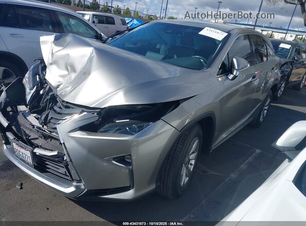 2T2ZZMCAXJC101249 2018 LEXUS RX 350 Champagne Передняя левая четверть