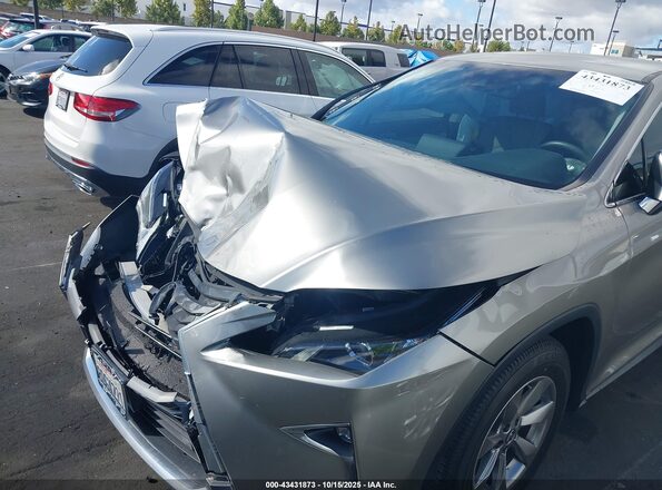 2T2ZZMCAXJC101249 2018 LEXUS RX 350 Champagne Вид щитка приборов