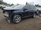 2020 Toyota Rav4 Limited Blue vin: 2T3DWRFV2LW095166