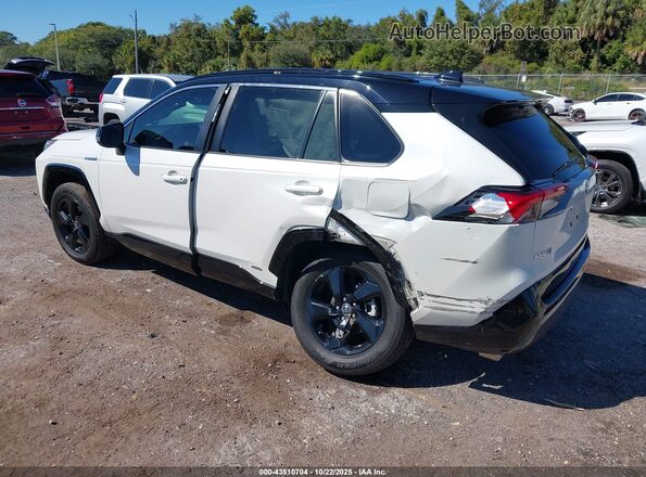 2T3E6RFV2MW016147 2021 TOYOTA RAV4 HYBRID White Задня ліва чверть