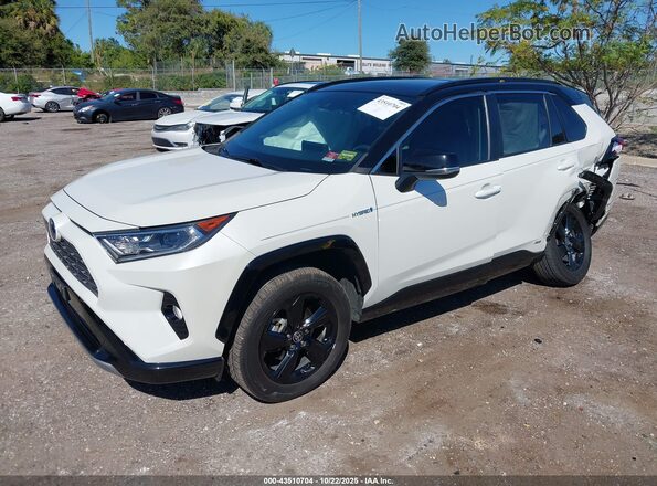 2T3E6RFV2MW016147 2021 TOYOTA RAV4 HYBRID White Передня ліва чверть