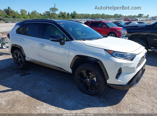 2T3E6RFV2MW016147 2021 TOYOTA RAV4 HYBRID White Передня права чверть