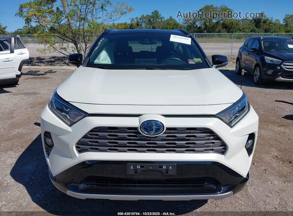 2T3E6RFV2MW016147 2021 TOYOTA RAV4 HYBRID White Вид щитка приладів