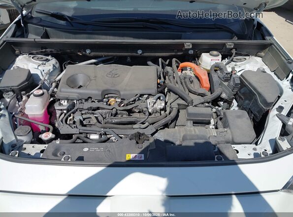 2T3E6RFV2NW035380 2022 TOYOTA RAV4 HYBRID White Հետևի տեսք