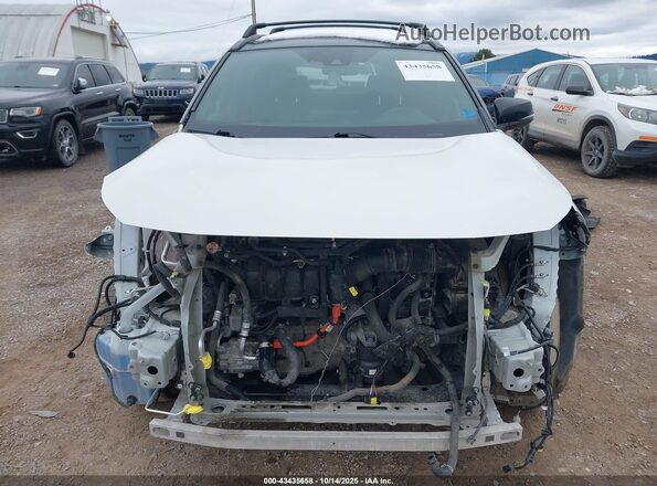 2T3EWRFV1KW036130 2019 TOYOTA RAV4 HYBRID White Widok wnętrza z tyłu