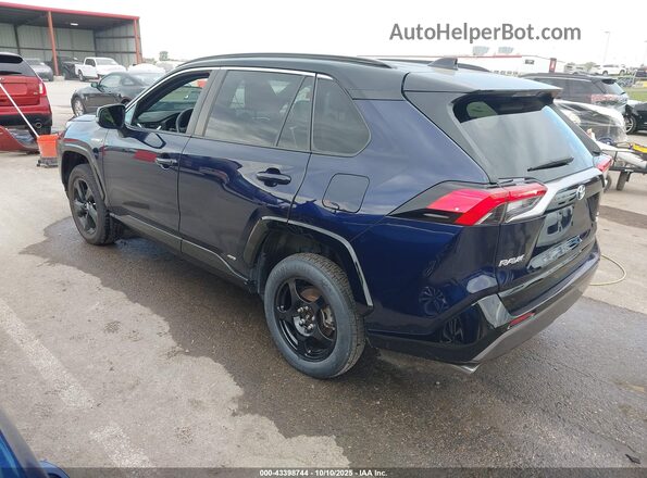 2T3EWRFV4LW072380 2020 TOYOTA RAV4 HYBRID Синий Задняя левая четверть