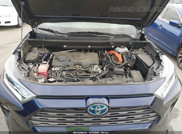 2T3EWRFV4LW072380 2020 TOYOTA RAV4 HYBRID Синий Вид сзади