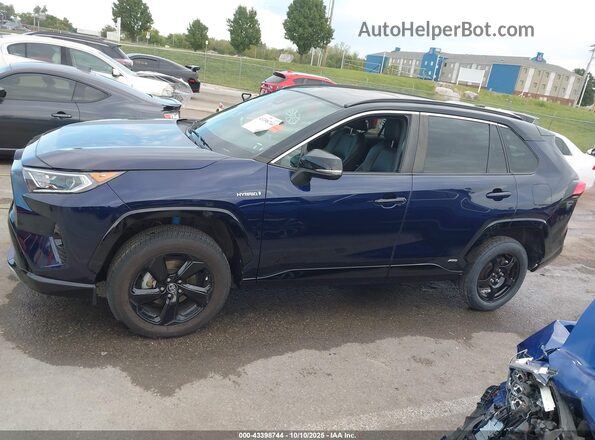 2T3EWRFV4LW072380 2020 TOYOTA RAV4 HYBRID Синий 
