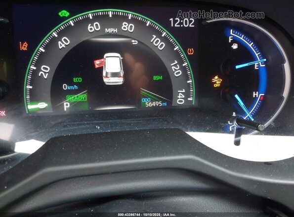 2T3EWRFV4LW072380 2020 TOYOTA RAV4 HYBRID Синий 