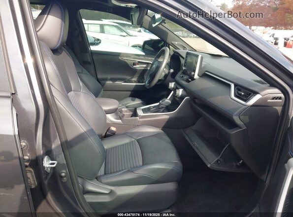 2T3EWRFV7LW067545 2020 TOYOTA RAV4 HYBRID Gray Widok wnętrza z przodu