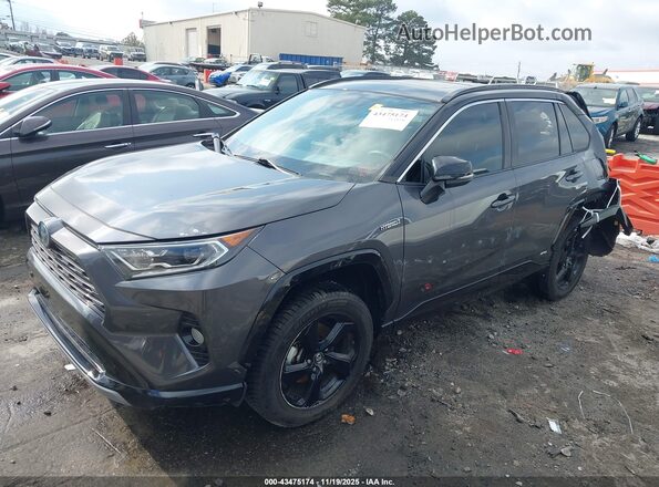 2T3EWRFV7LW067545 2020 TOYOTA RAV4 HYBRID Gray Przód lewy