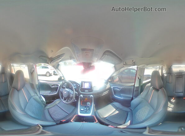 2T3J1RFVXPW377319 2023 TOYOTA RAV4 Red Панорамний вид салону 360°