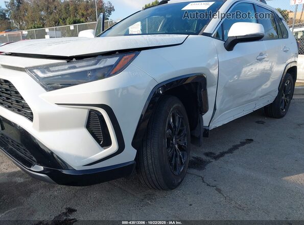 2T3T6RFV5PW044858 2023 TOYOTA RAV4 HYBRID White Вид спереду