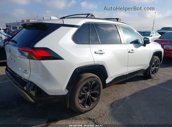 2T3T6RFV5PW044858 2023 TOYOTA RAV4 HYBRID White Задня права чверть