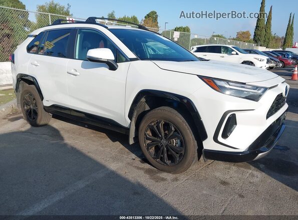 2T3T6RFV5PW044858 2023 TOYOTA RAV4 HYBRID White Передня права чверть