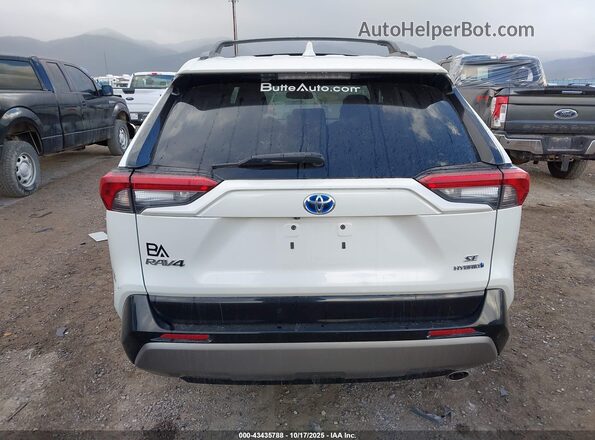 2T3T6RFV7NW029906 2022 TOYOTA RAV4 HYBRID White 