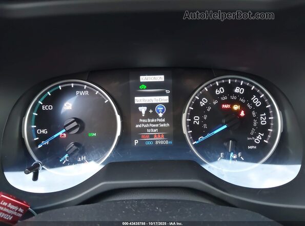 2T3T6RFV7NW029906 2022 TOYOTA RAV4 HYBRID White Widok tylnych siedzeń